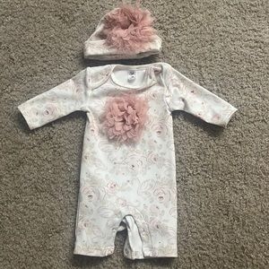 Floral Baby Girl Outfit